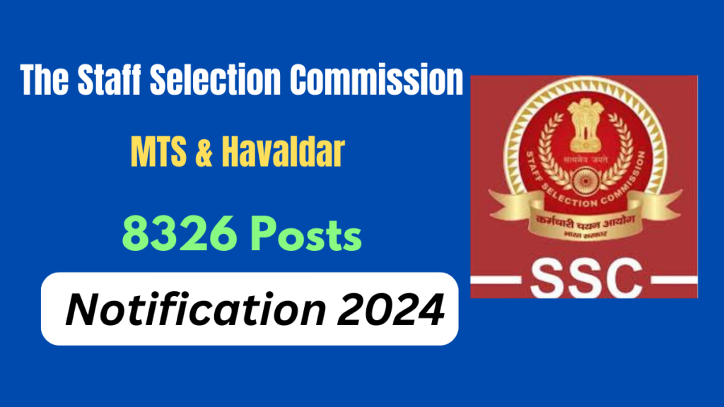 SSC MTS Notification 2024